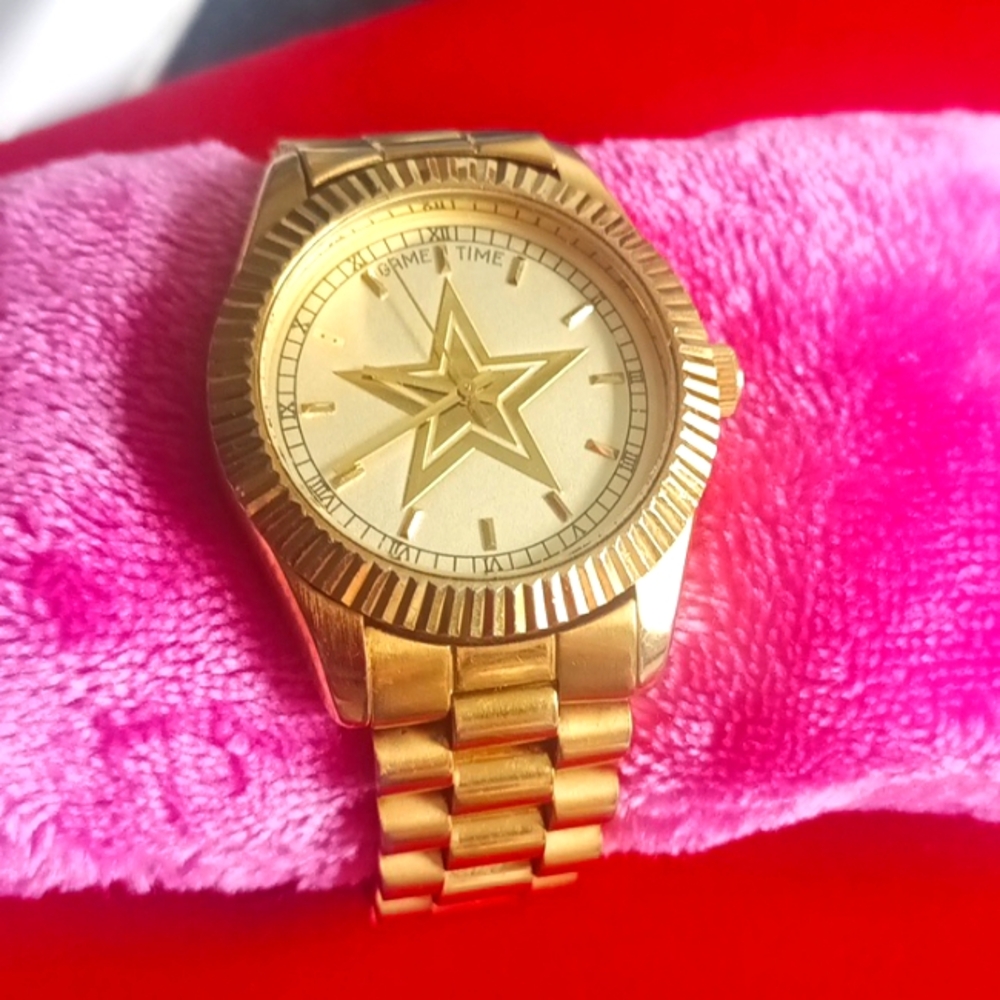 Gane Time Brand Gold Star Design Watch